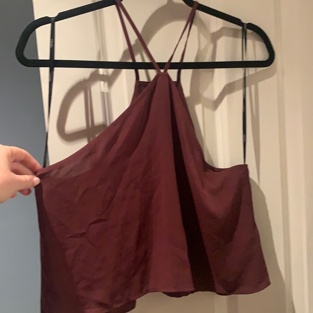 Cross Front Crop Top